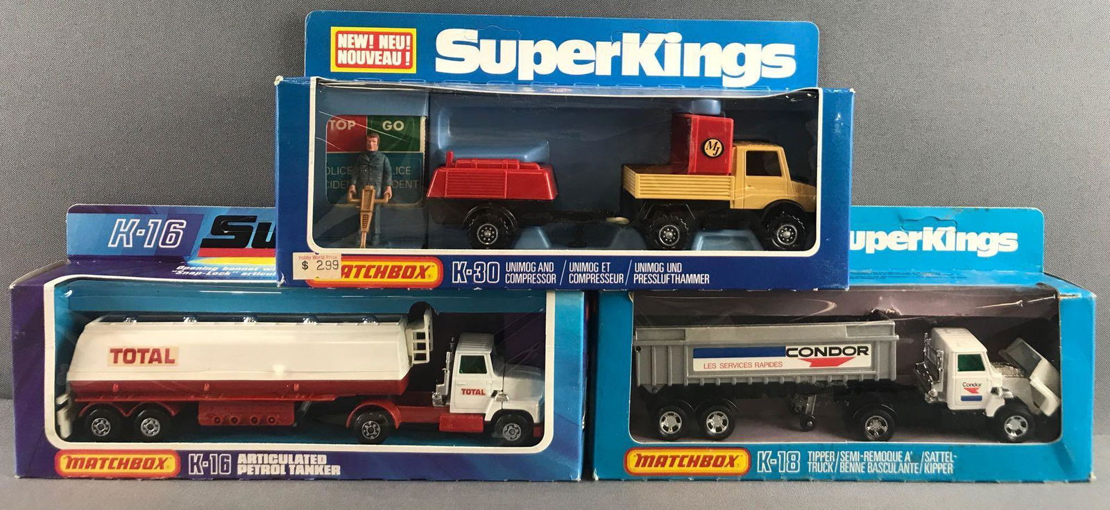 1976 Matchbox Super Kings K 16 Articulated Petrol
