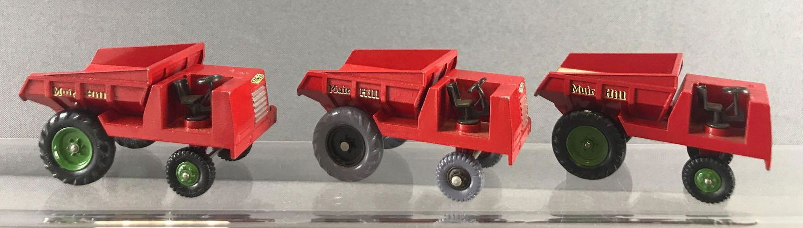 Group of 3 Matchbox King Size No. 2 Muir Hill Dumper (1 of 4)