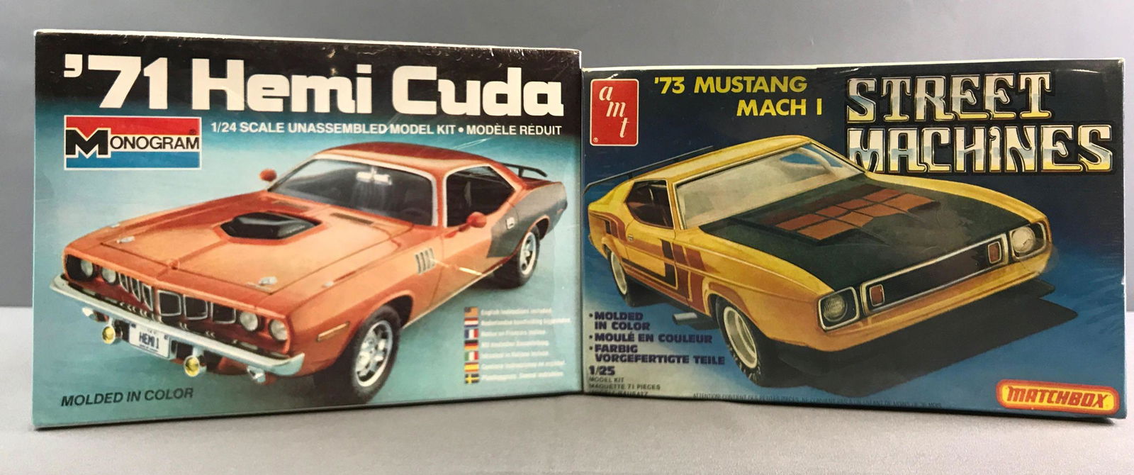 Group of 2 Vintage Model Car Kits sealed in Original (1 of 3)