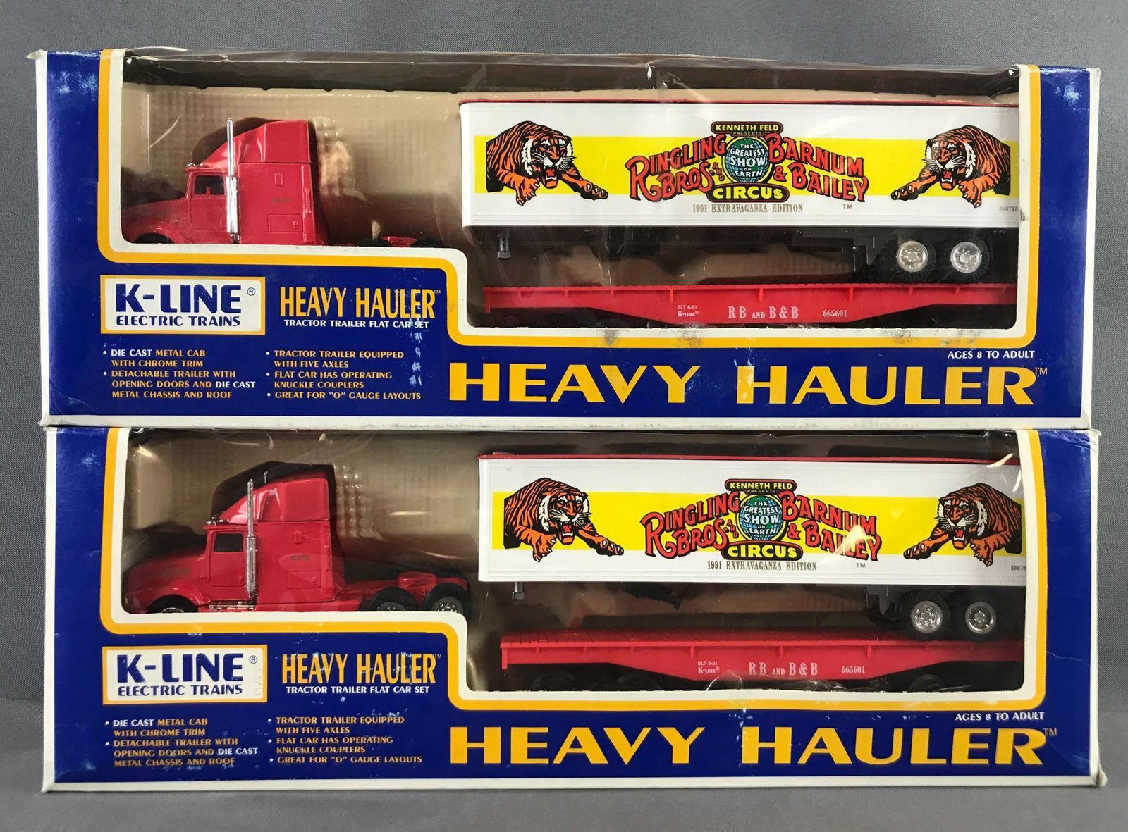 Group of 2 K-Line Electric Trains Heavy Hauler Die-Cast (1 of 5)