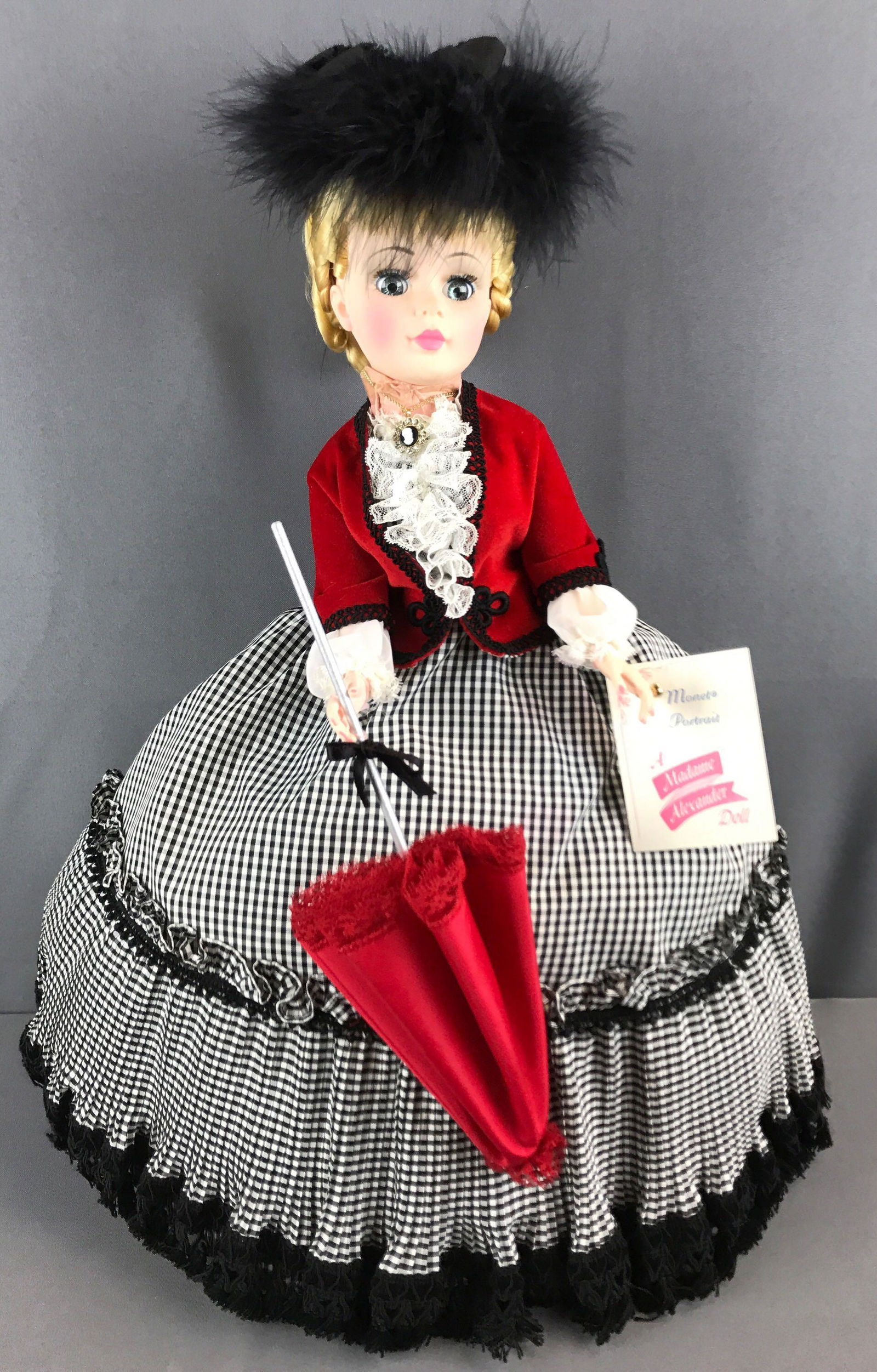 Madame Alexander doll in original box #2245 Monet: Appears to have never been displayed. 20 inches tall