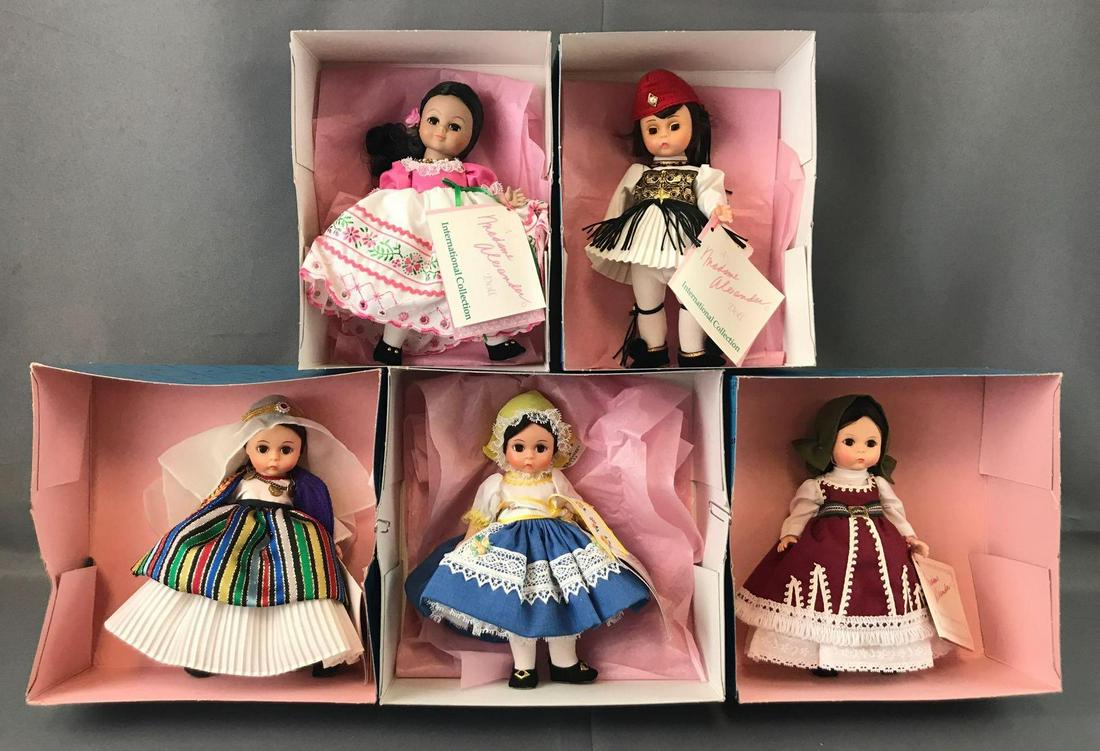 Group of 5 Madame Alexander dolls (1 of 5)