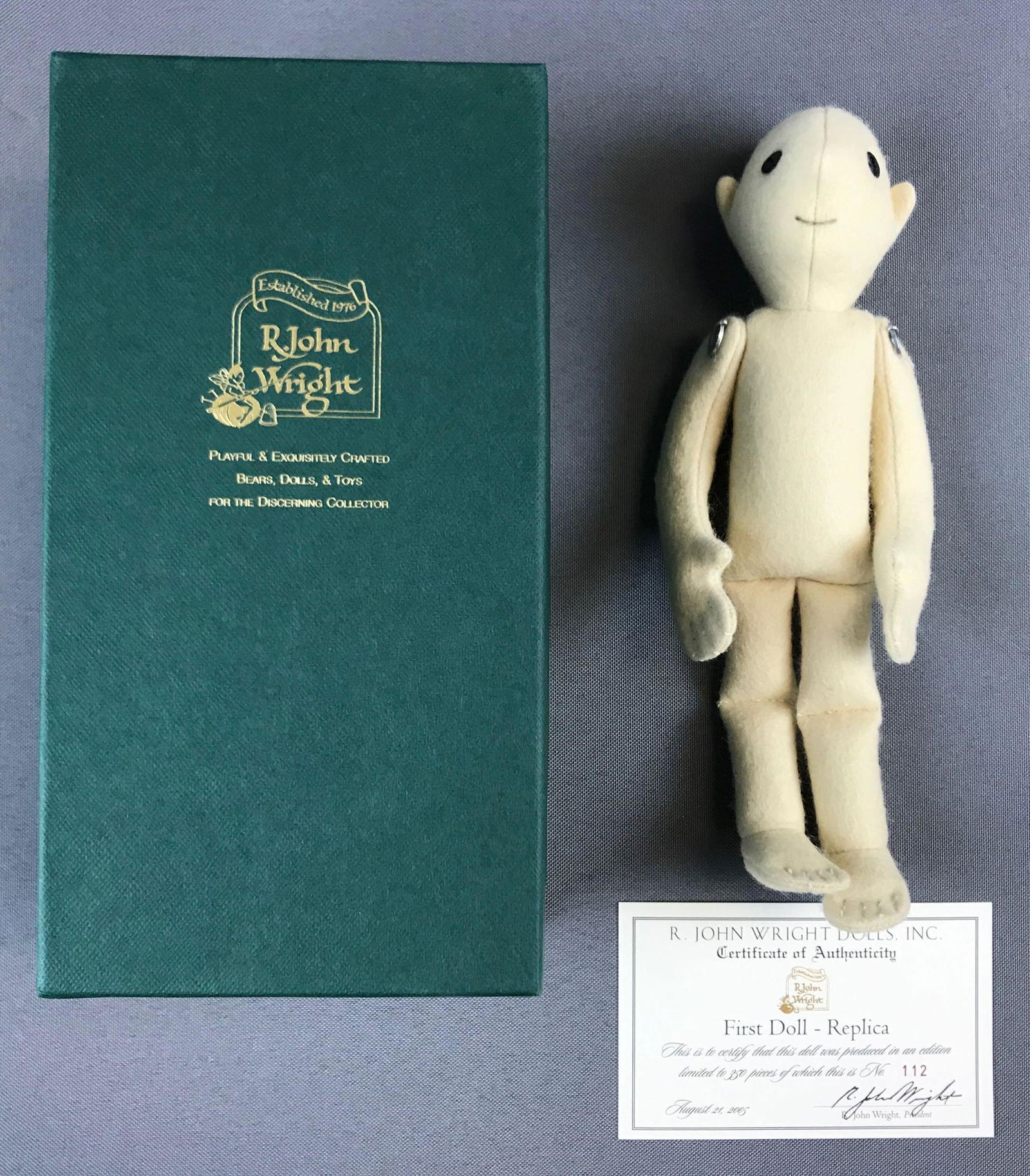 R John Wright First Doll Replica In Original Box (1 of 6)