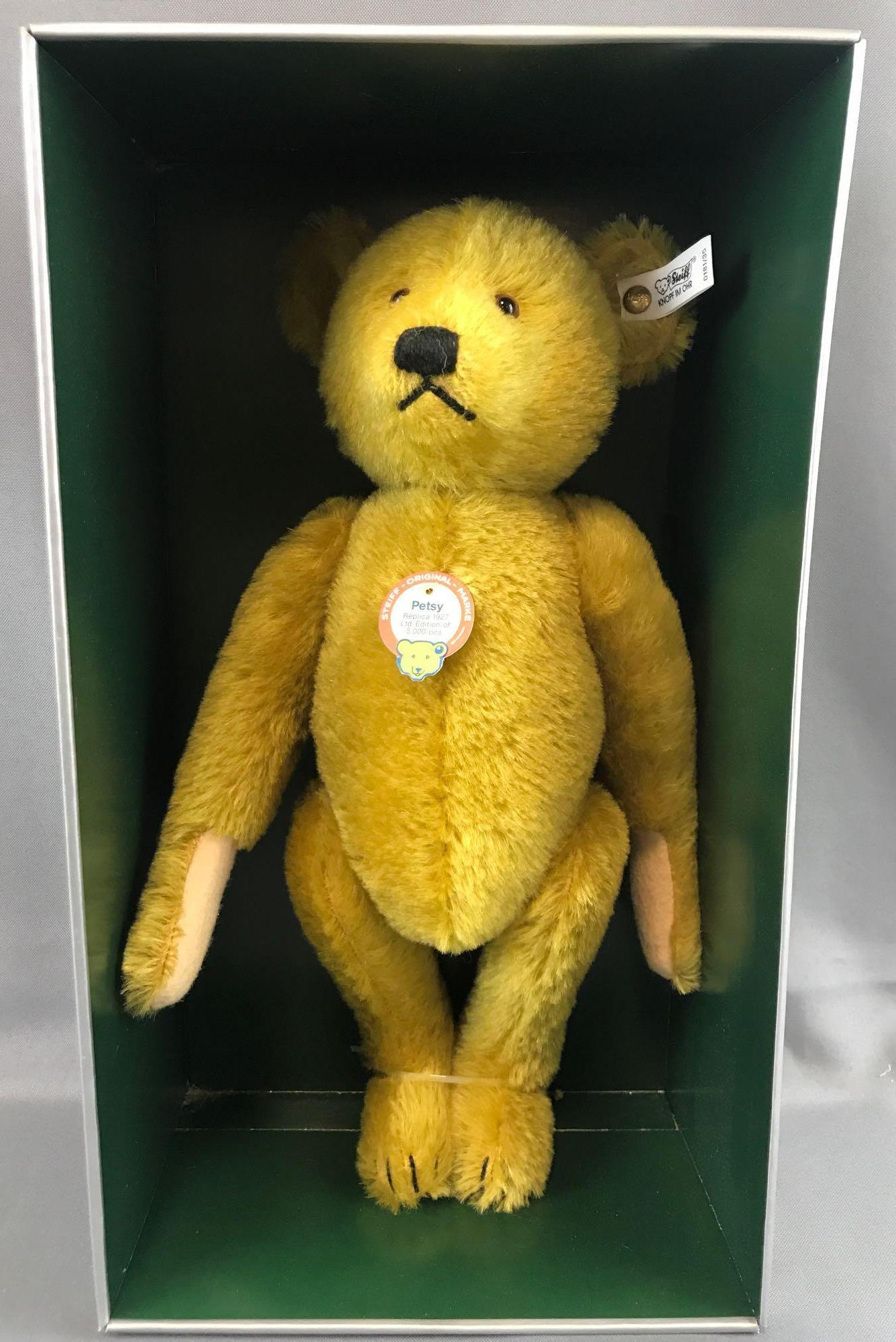 1989/90 Steiff Petsy Brass 0181/35 (1 of 7)