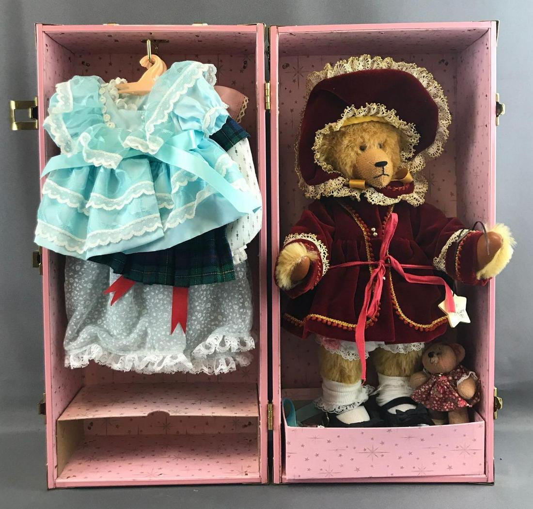 Vintage 1987 signed Jane Carlson Kenja Designs bear in (1 of 8)