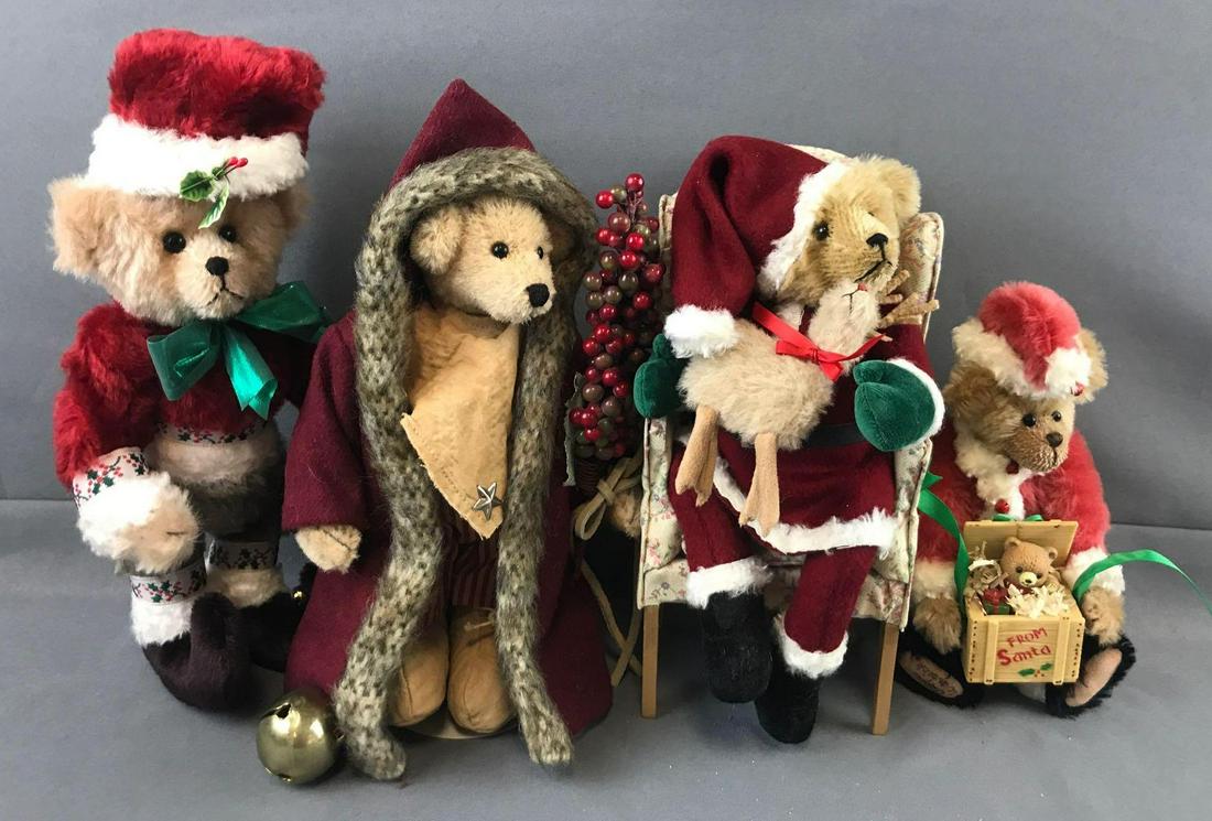 Group of 4 Handcrafted Artist Bears (1 of 14)