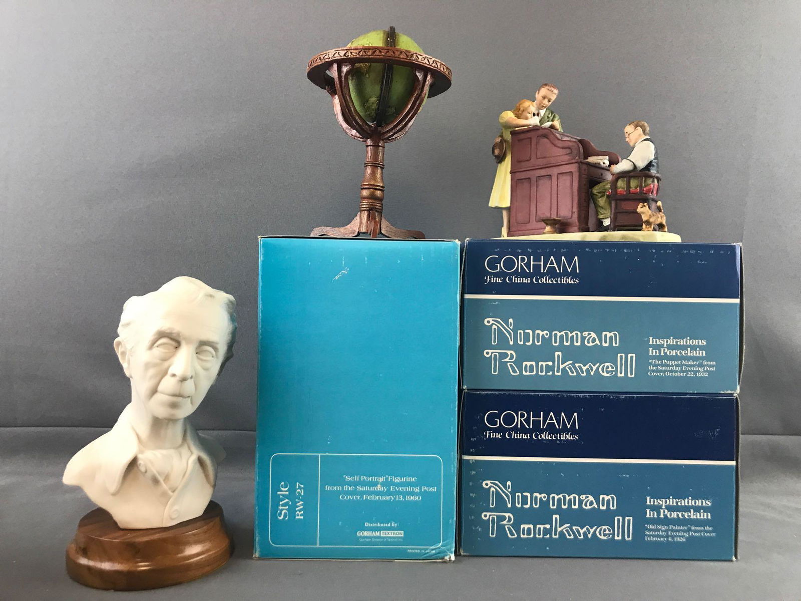 Group of 6 Norman Rockwell figurines (1 of 6)