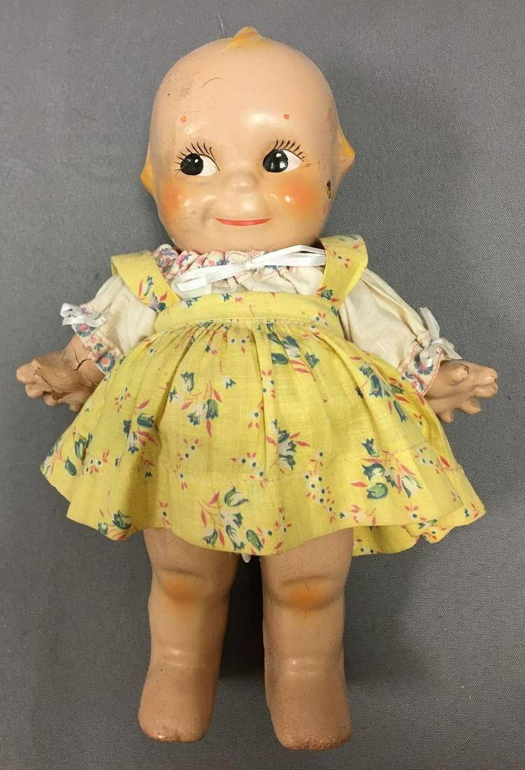 Antique Kewpie Composition Doll (1 of 10)