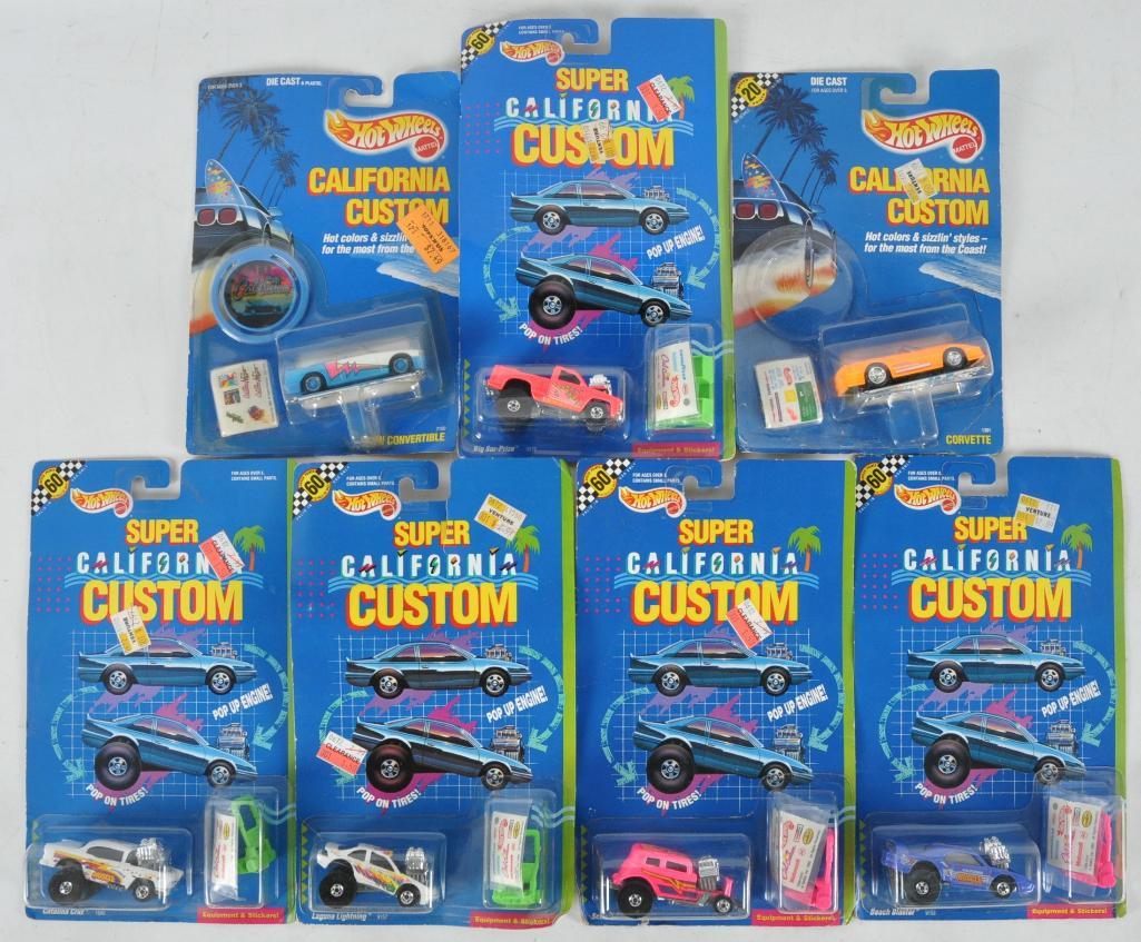 hot wheels california customs