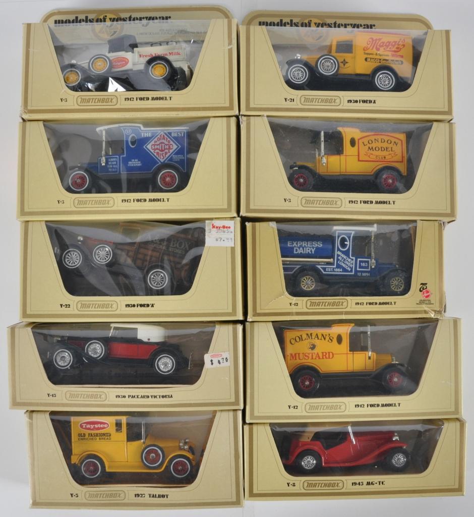 Group of 10 Matchbox Models of Yesteryear Die-Cast (1 of 4)