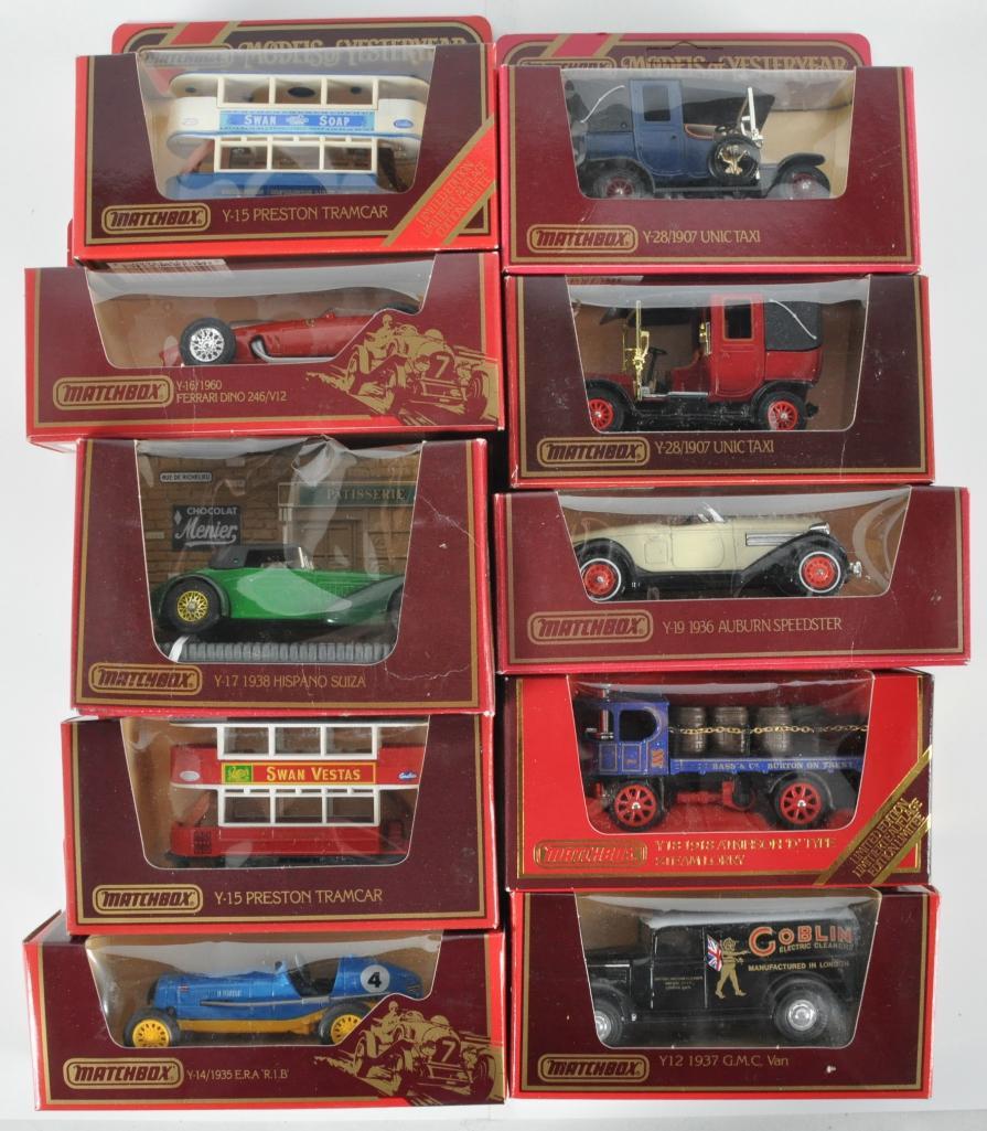 Group of 10 Matchbox Models of Yesteryear Die-Cast (1 of 4)
