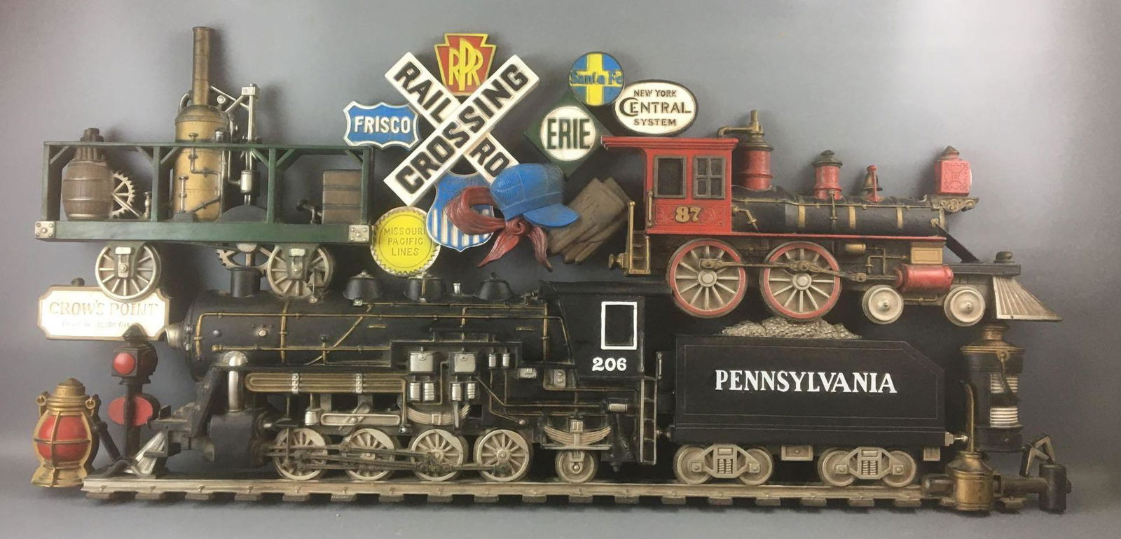 Pennsylvania, Santa Fe, Union Pacific Railroad Plaque (1 of 6)