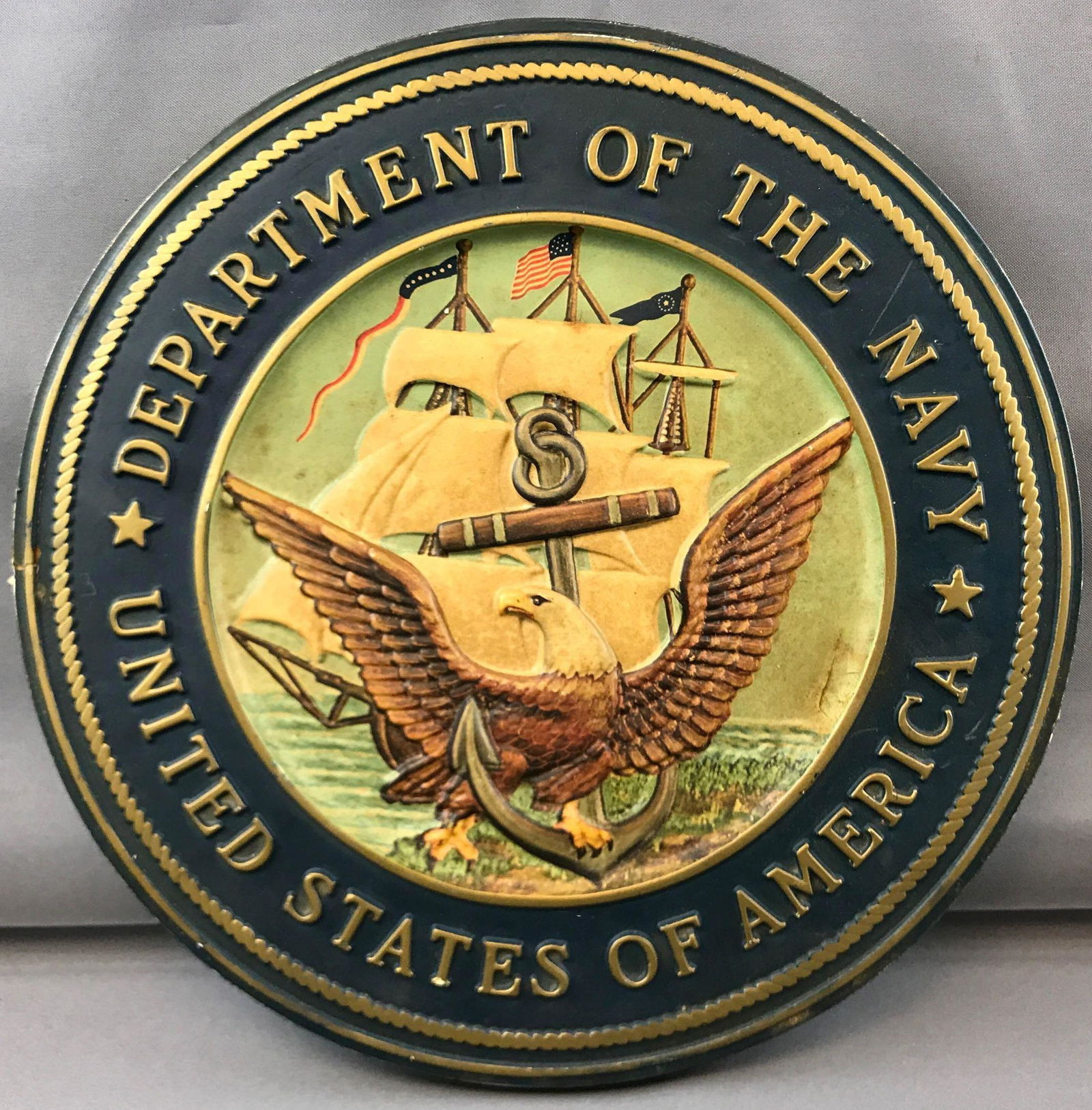 Vintage Department of the Navy Sign (1 of 4)