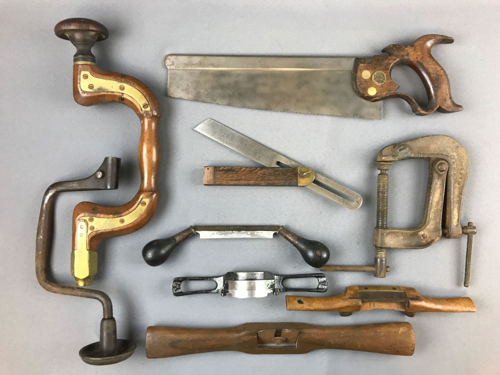 Group of 9 Vintage hand tools (1 of 6)