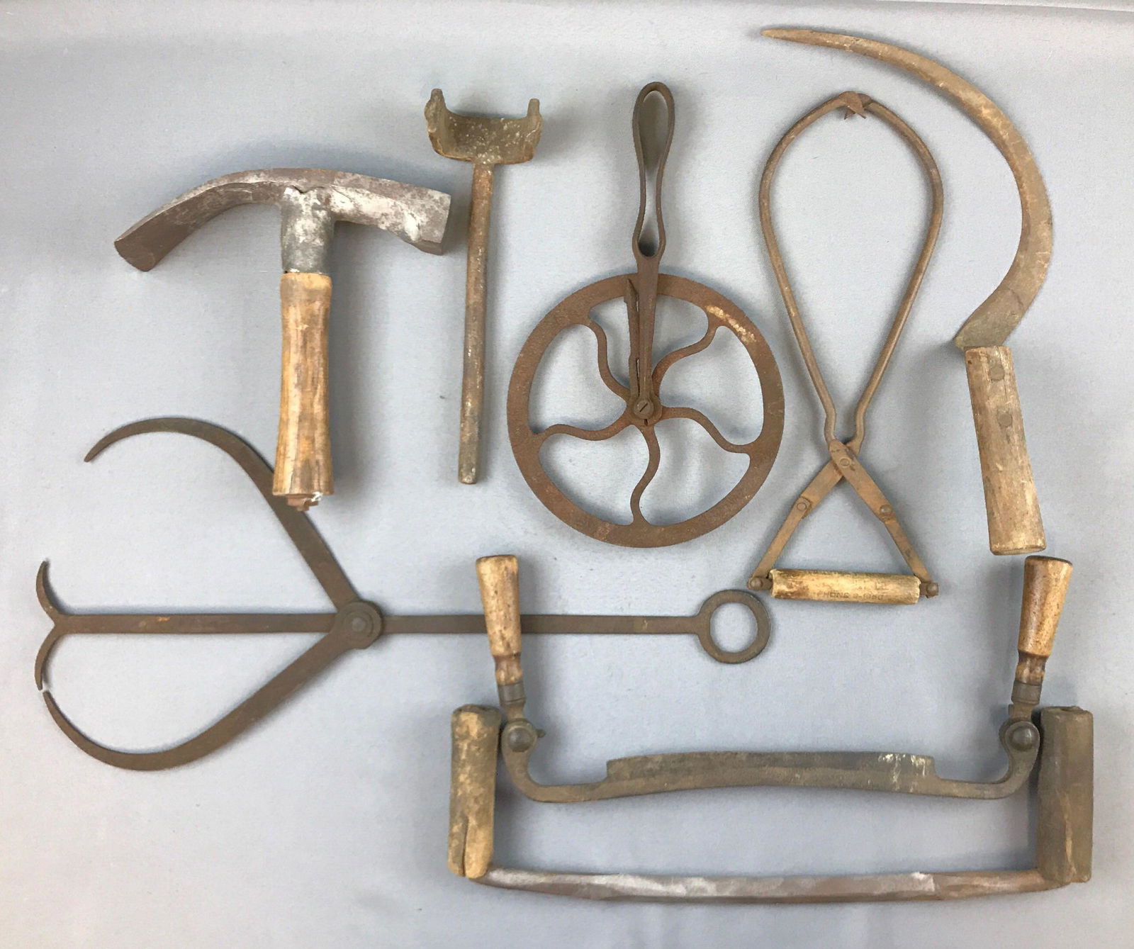 Group of 8 Antique Hand tools (1 of 3)