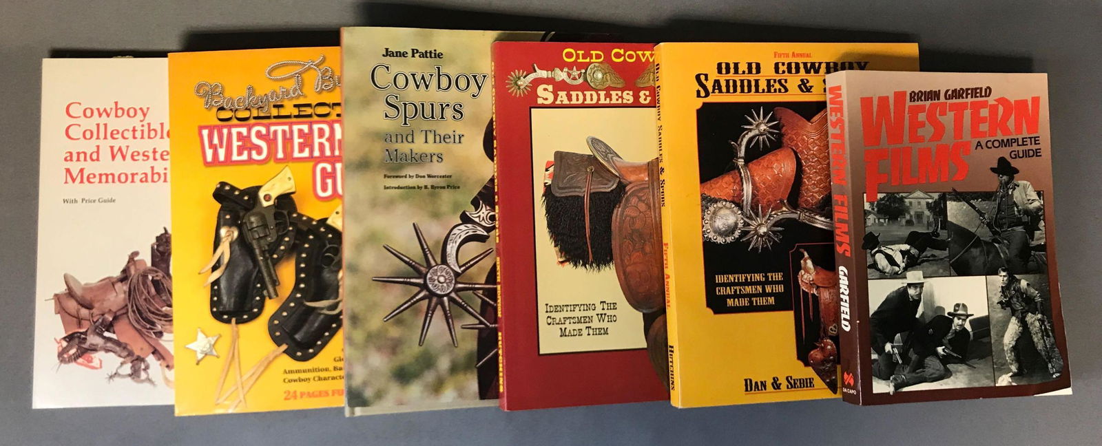 Group of six Western/cowboy books (1 of 4)
