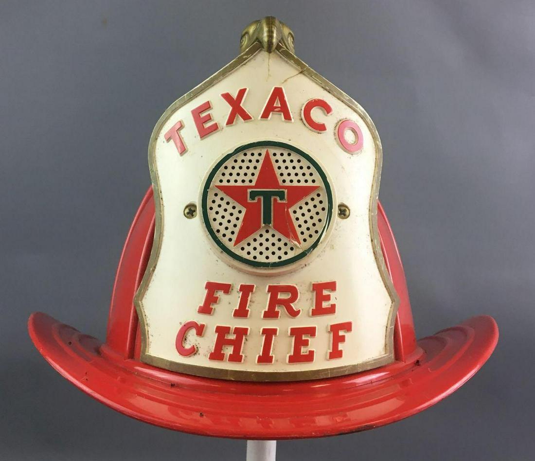Vintage Texaco Fire Chief Toy Helmet (1 of 8)