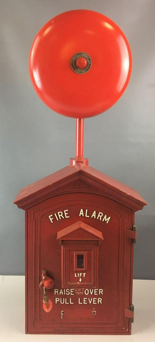 Antique Single Stroke Bell Fire Alarm (1 of 10)
