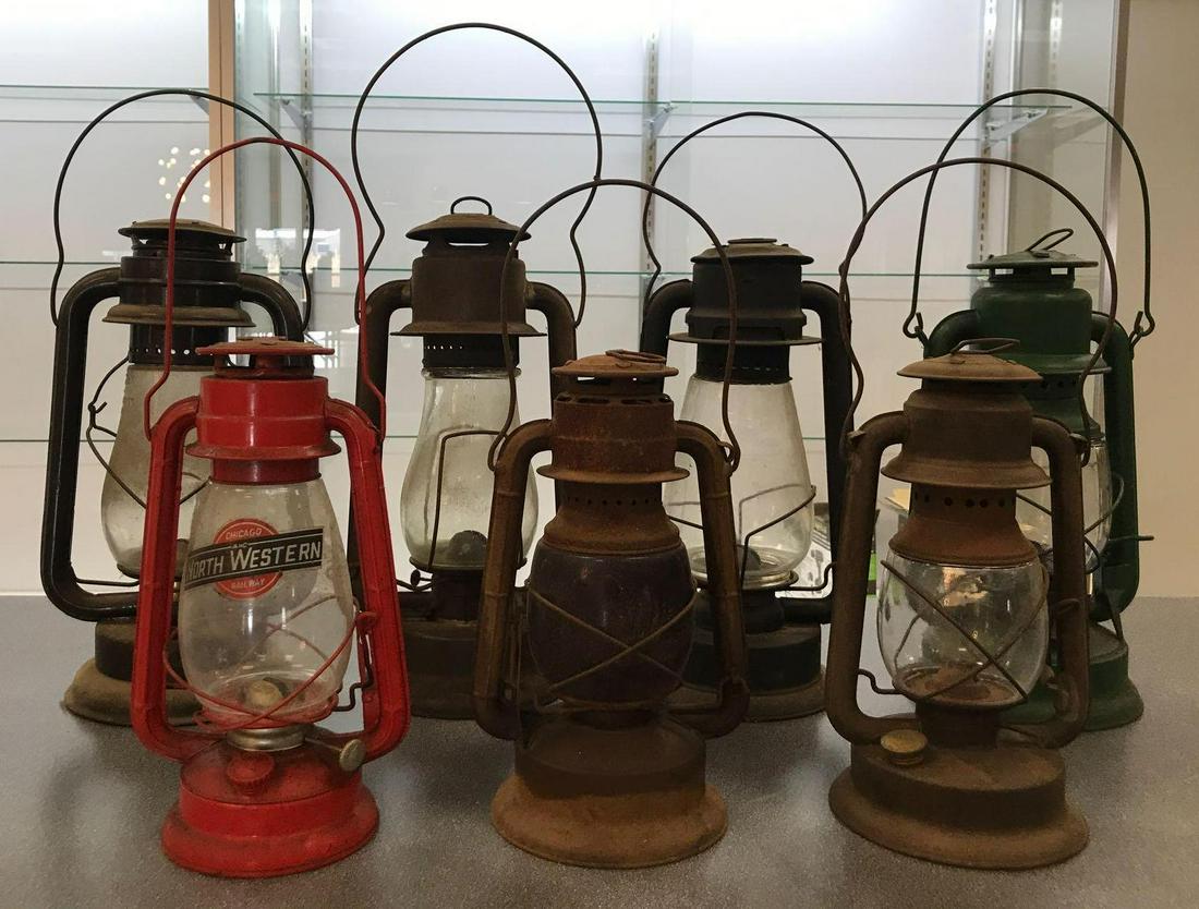 Group of 7 lanterns (1 of 12)