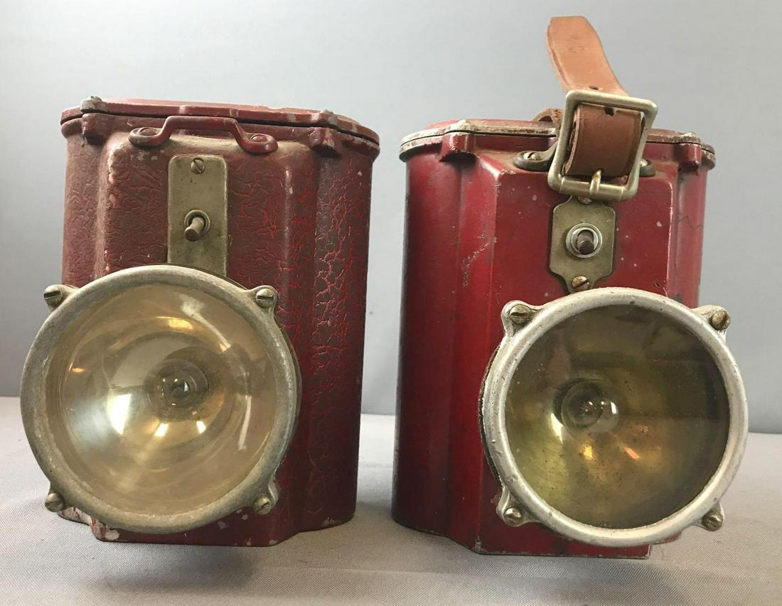 Group of 2 antique electric lanterns (1 of 4)