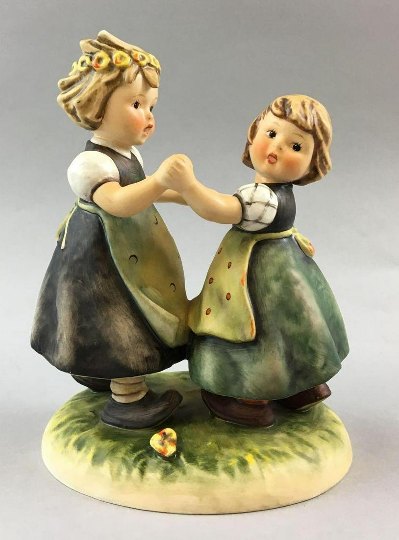 Vintage Large Goebel Hummel Spring Dance: 1963, W. Germany, 7 inches tall