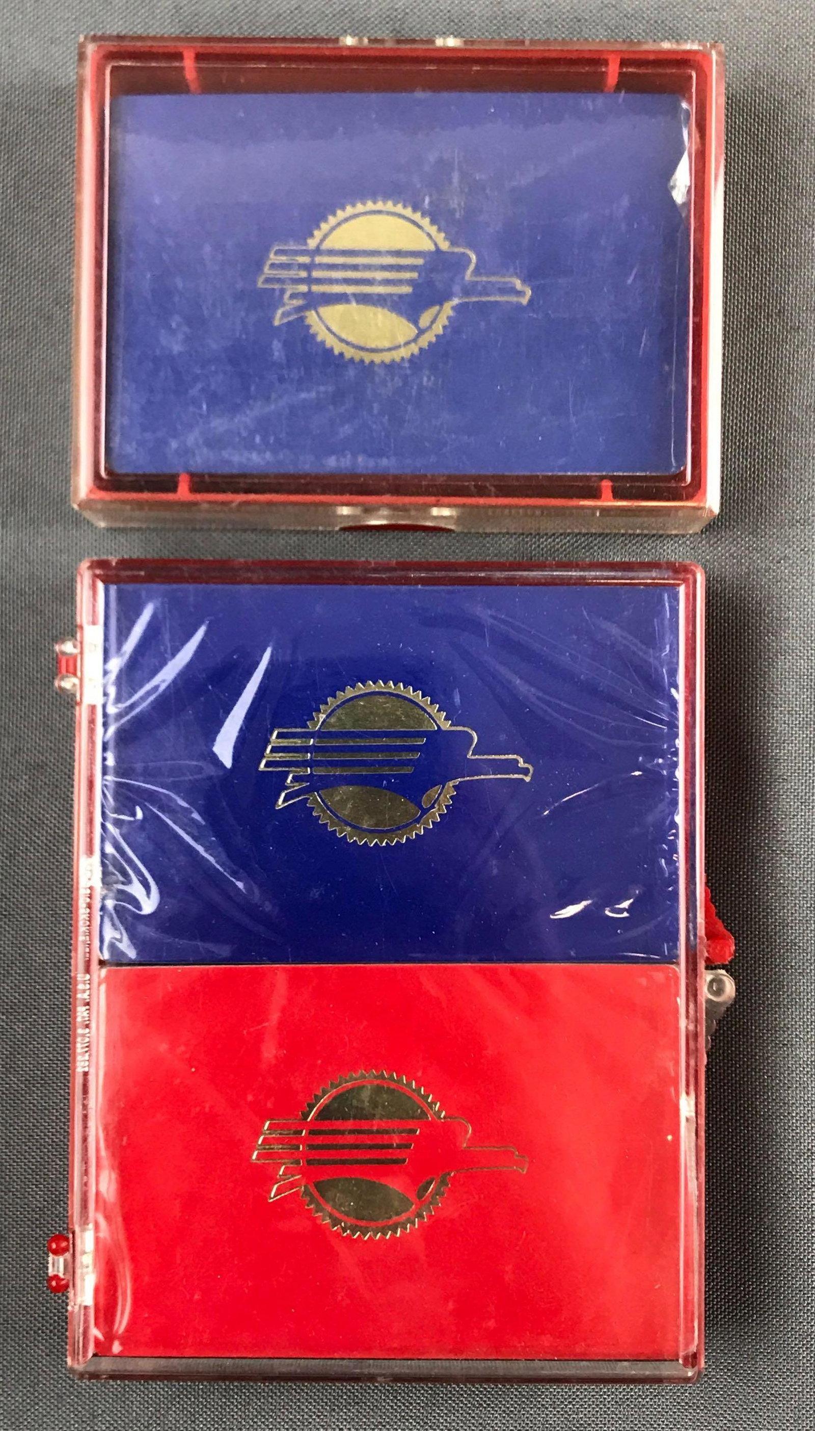 Group of Mo-Pac Sealed Railway Playing Cards: Missouri Pacific, 3 decks of cards