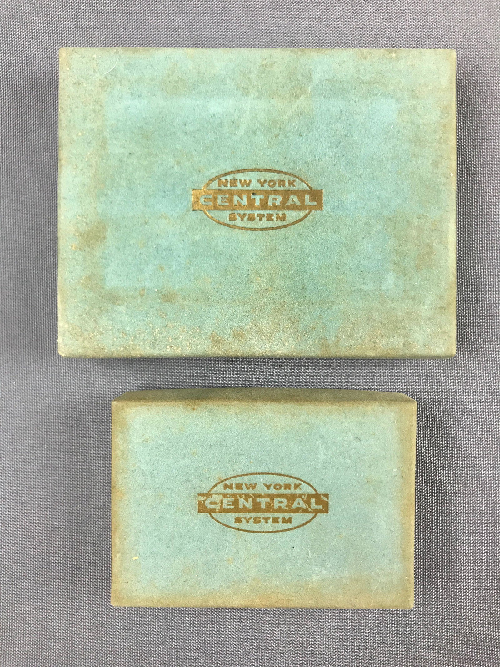 Vintage New York Central system playing cards: Railway cards sealed in original packaging. 3 decks
