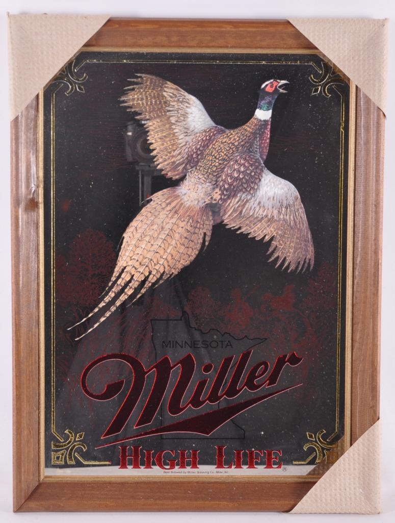 Miller High Life Beer Mirror Miller High Life Beer Mirror