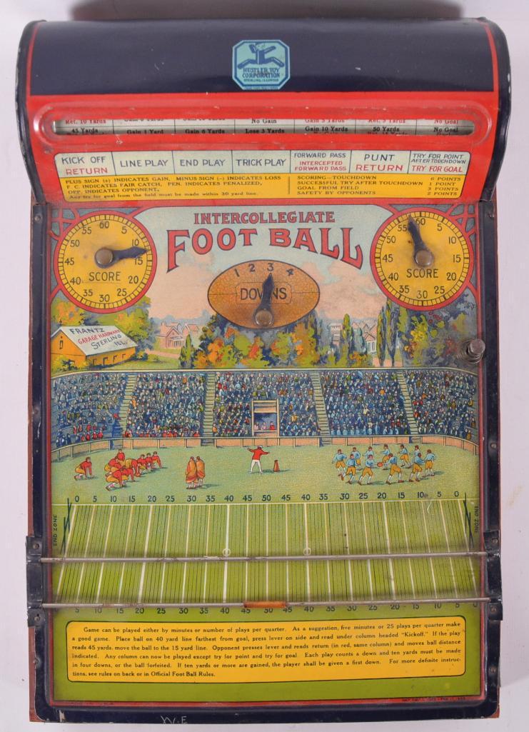 Antique Intercollegiate Football Tin Litho Game (1 of 3)