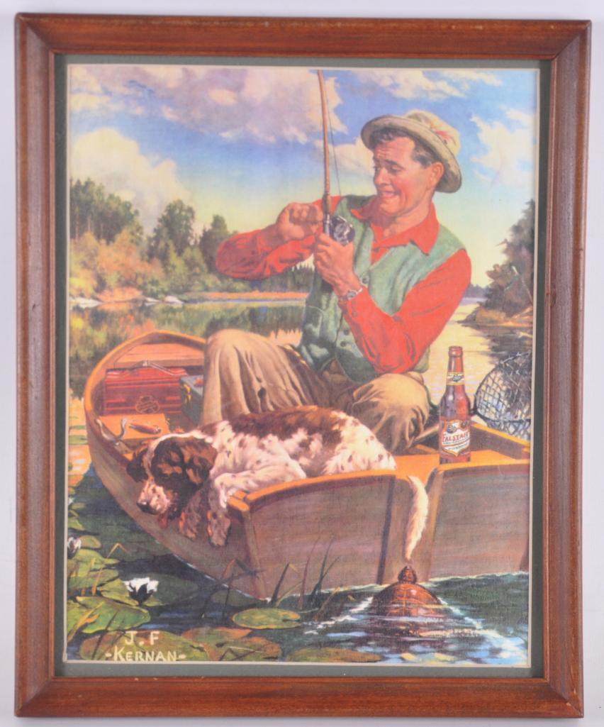 Vintage Falstaff Advertising J.F. Kernan Framed Print (1 of 2)