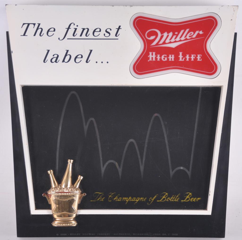Vintage Miller High Life Light Up Advertising Motion (1 of 3)