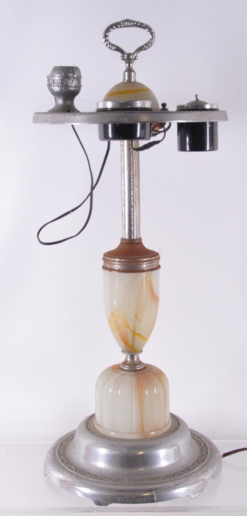 Antique Art Deco Style Ashtray with Intercom (1 of 5)