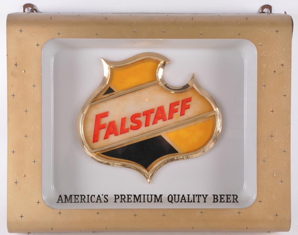 Vintage Falstaff Light Up Advertising Beer Sign (1 of 2)