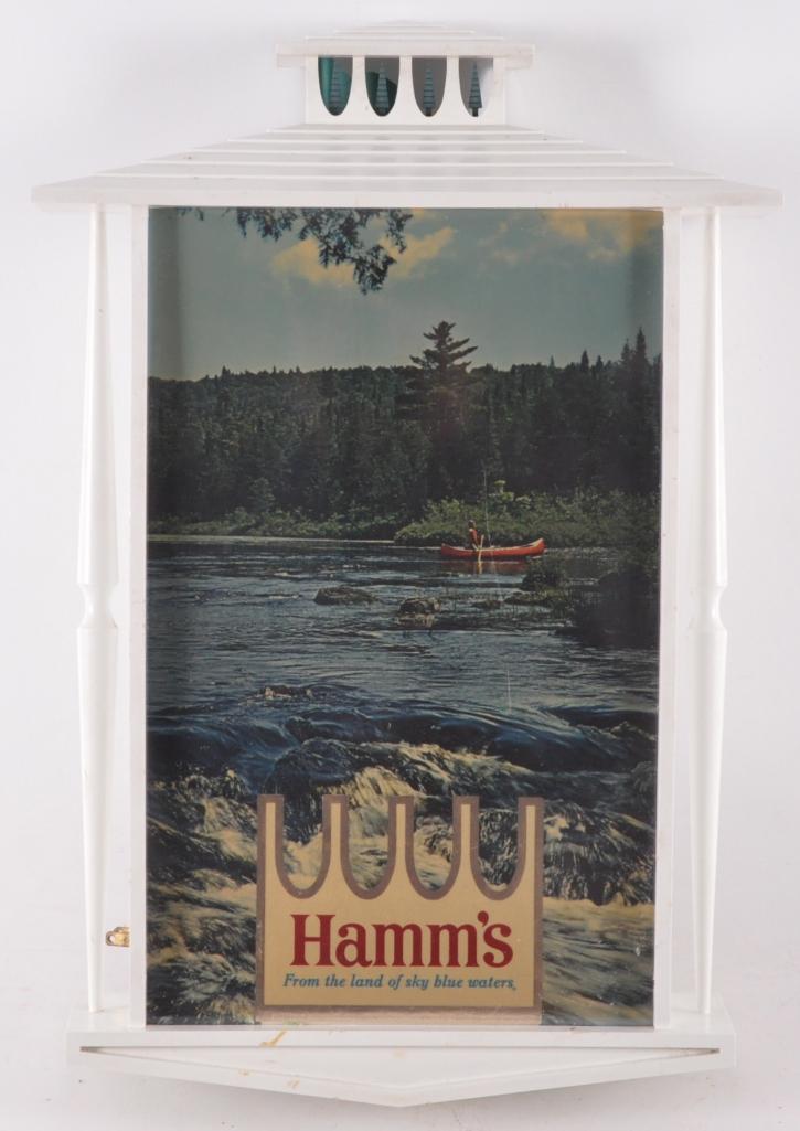 Vintage Hamm's Beer Light Up Advertising Sign (1 of 2)