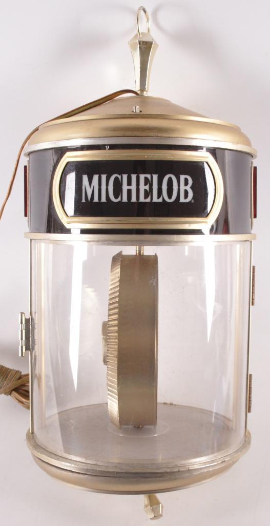 Vintage Michelob Light Up Advertising Hanging Beer Sign (1 of 4)