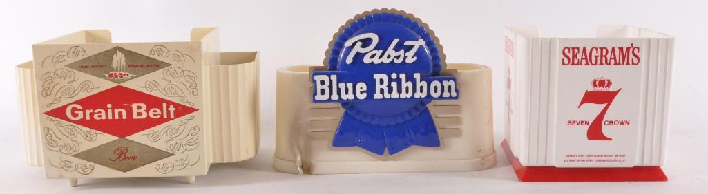 Group of 3 Vintage Advertising Napkin Holders (1 of 2)