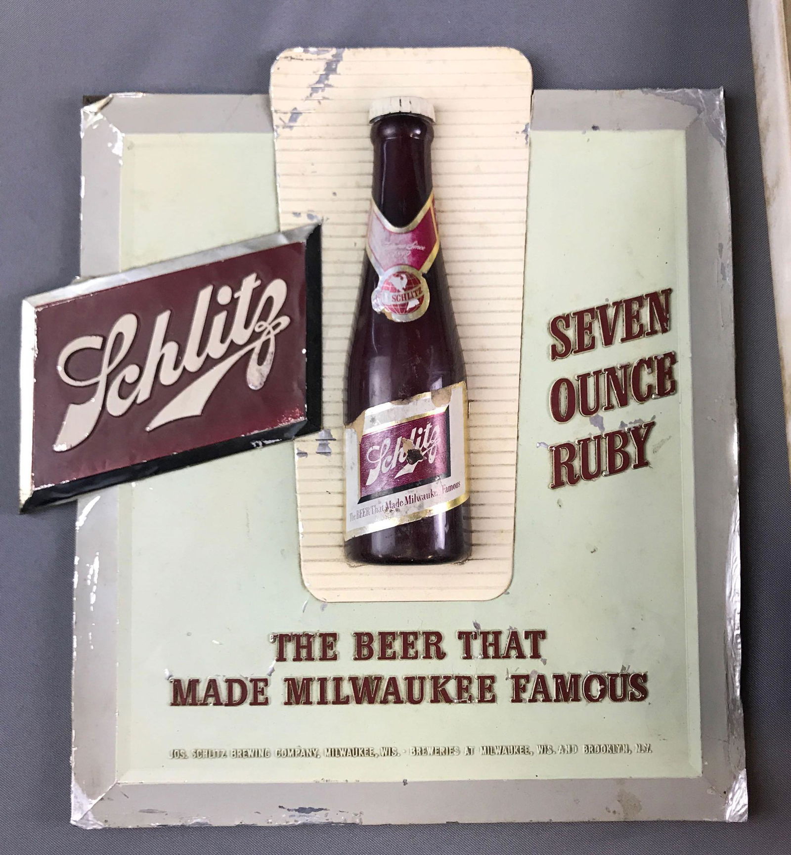 Vintage Schlitz Beer bar sign (1 of 2)