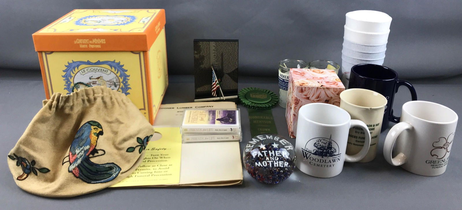 Group of mugs, cups, paperweight and more (1 of 4)