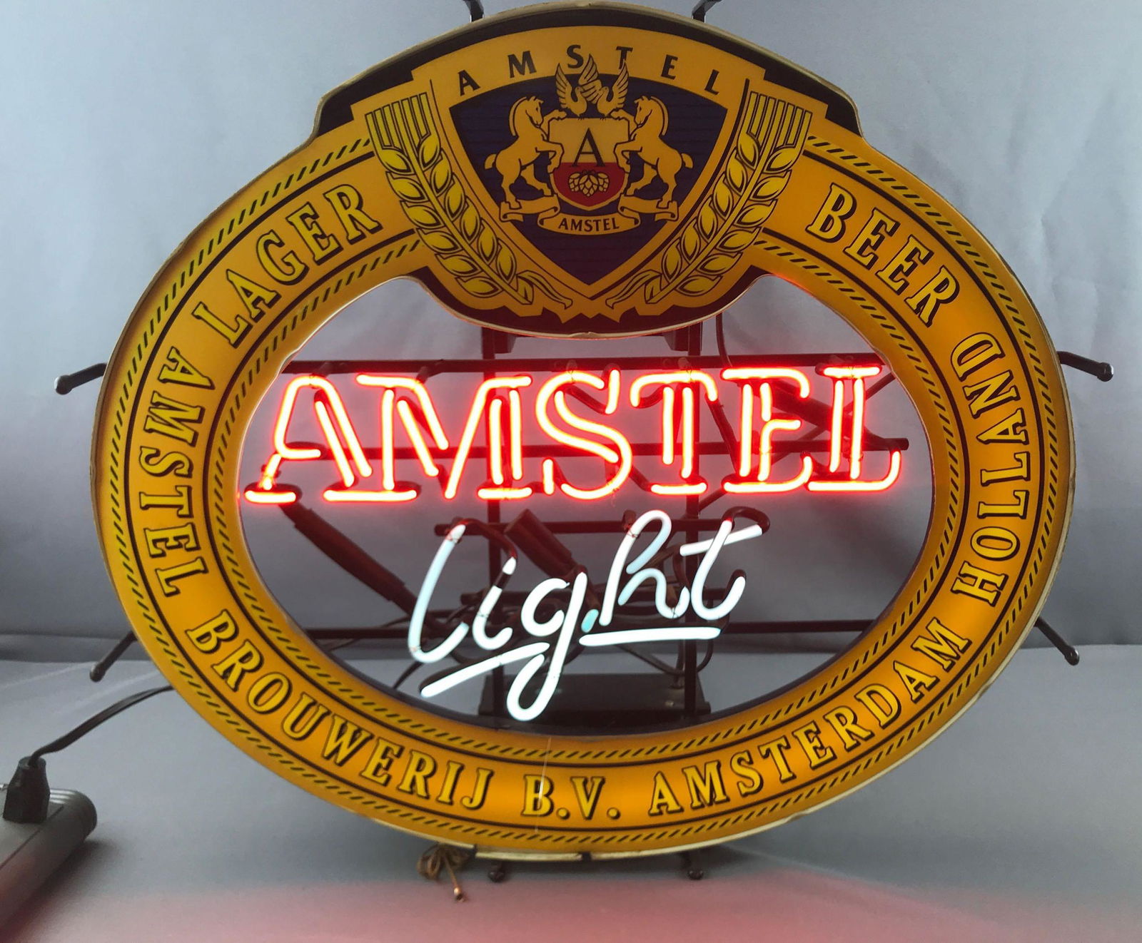 Amstel light neon bar sign (1 of 4)