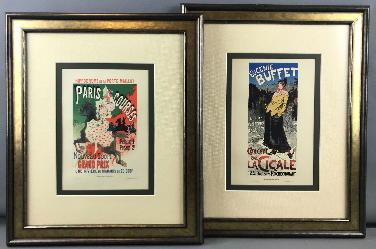 Framed French Les Affiches Illustree prints (1 of 3)