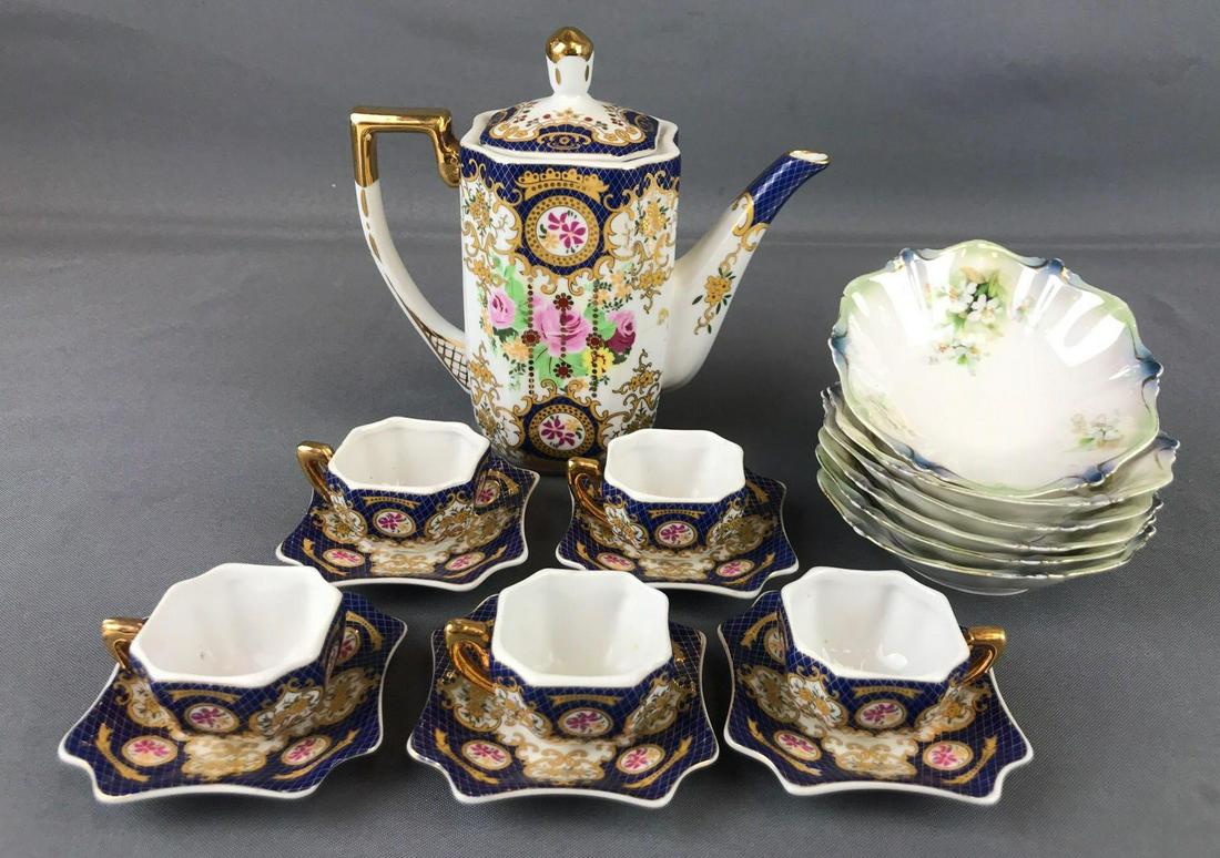 17 piece group-Royal Vienna tea set and RS Prussia (1 of 5)