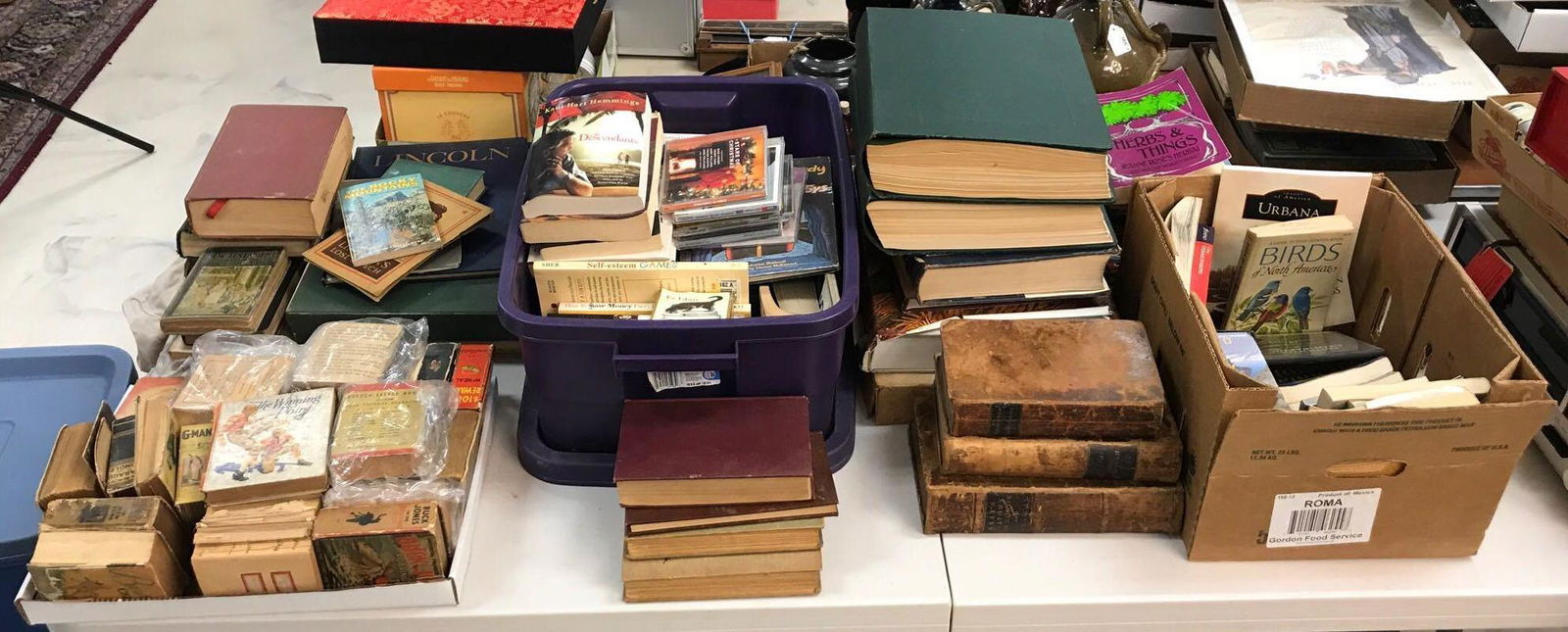 Large ephemera lot-books, postcards, stamps, postmarked (1 of 8)