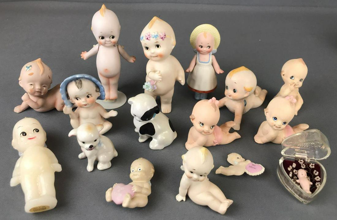 Group of 16 Kewpie figurines and more (1 of 6)