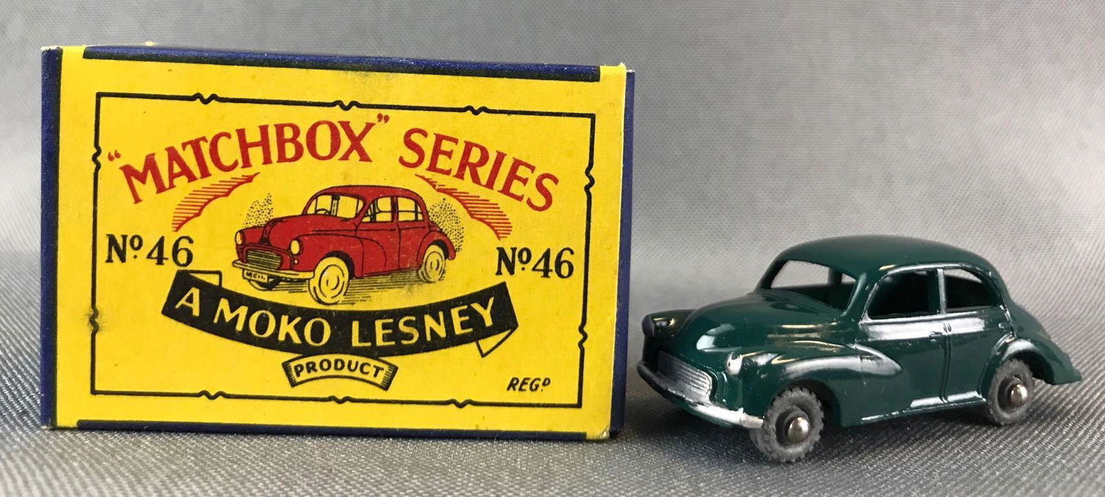 Matchbox No. 46 Morris Minor 1000 Die-Cast Vehicle with (1 of 9)