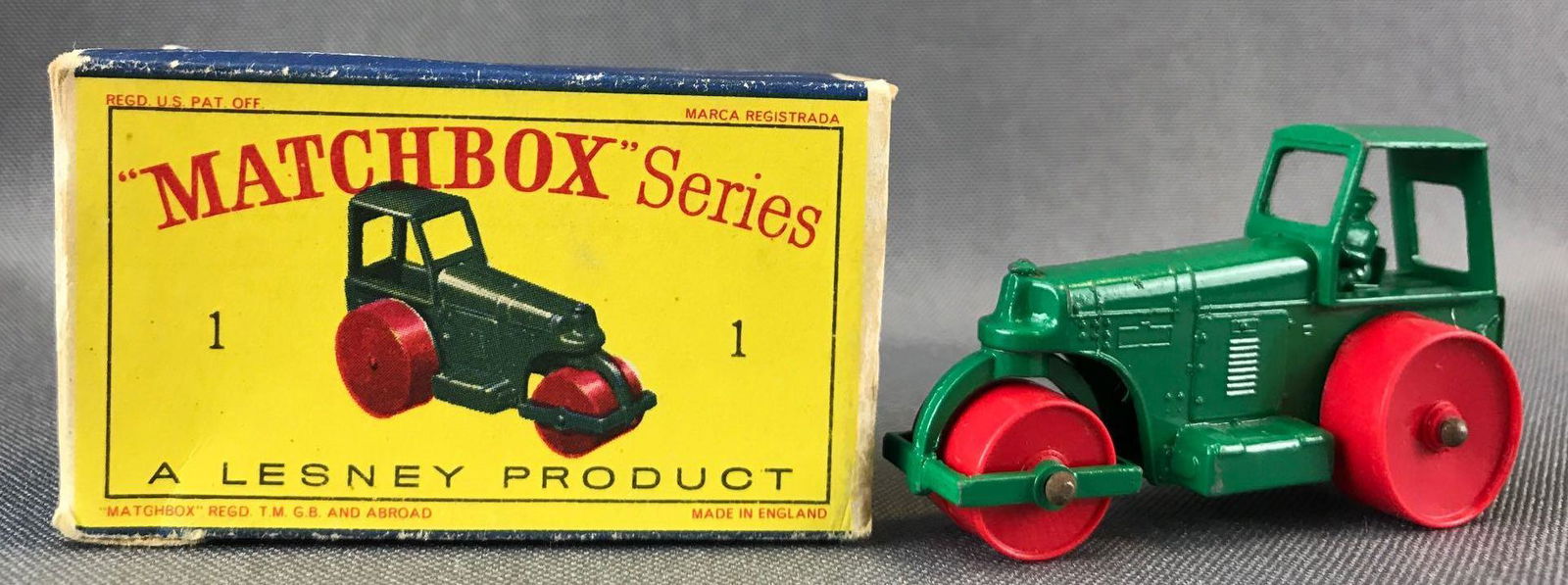 Matchbox No. 1 Diesel Road Roller Die-Cast Vehicle with (1 of 11)