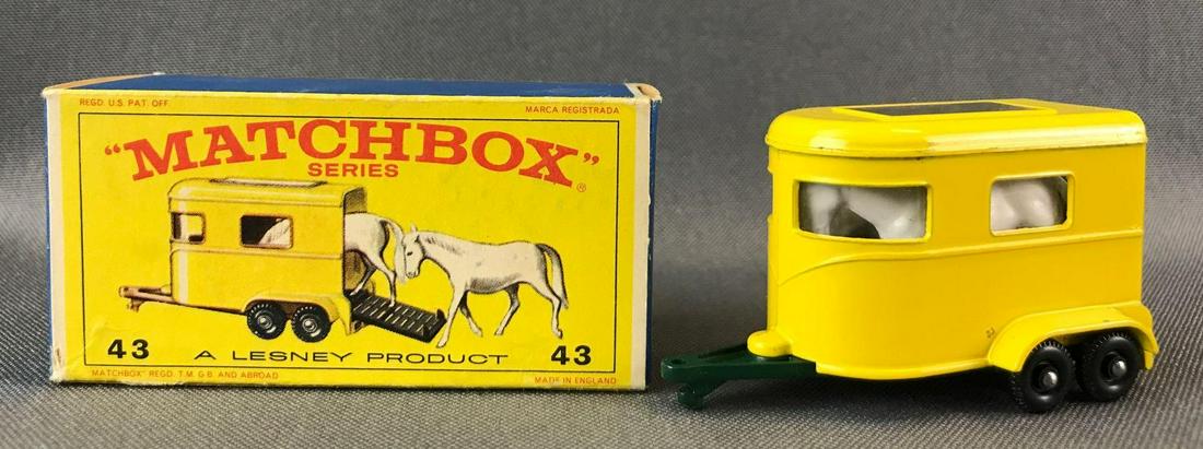 Matchbox No. 43 Pony Trailer Die-Cast Vehicle with (1 of 10)