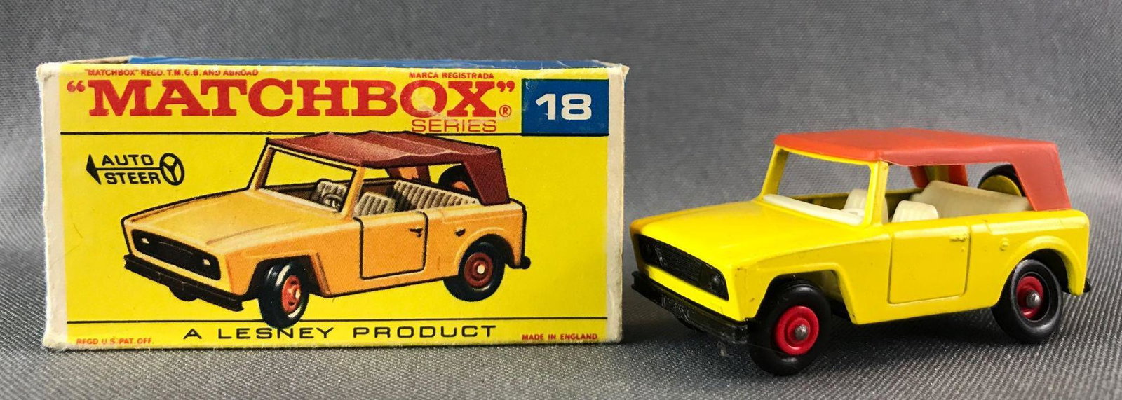 Matchbox No. 18 Field Car Die-Cast Vehicle with (1 of 9)