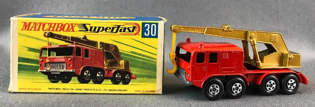 Matchbox Superfast No. 30 8-Wheel Crane Die-Cast (1 of 9)