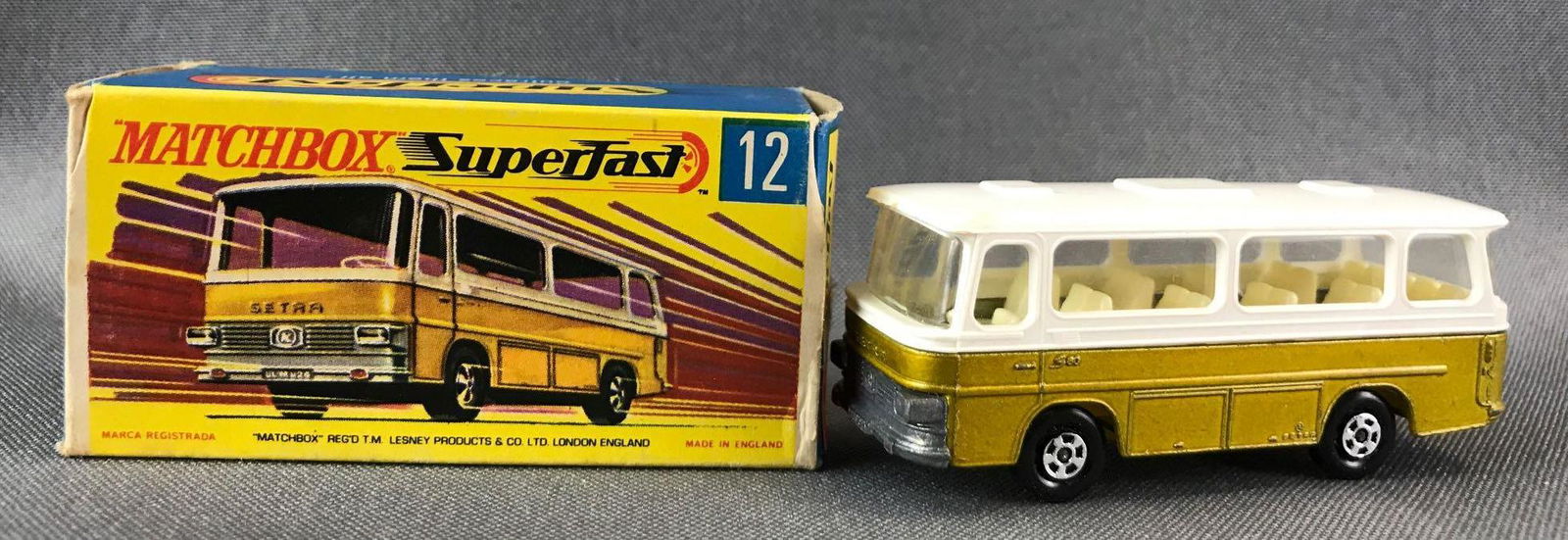 Matchbox Superfast No. 12 Setra Coach Die-Cast Vehicle (1 of 10)
