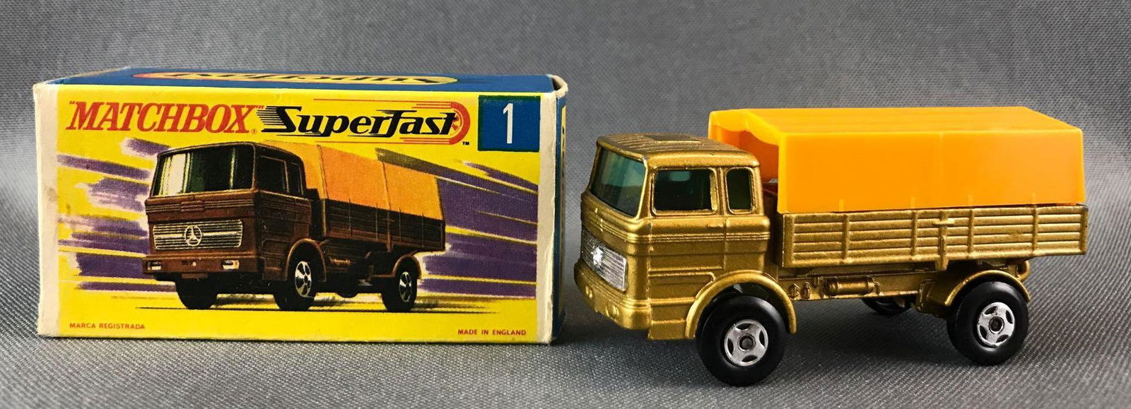 Matchbox Superfast No. 1 Mercedes Truck Die-Cast (1 of 11)